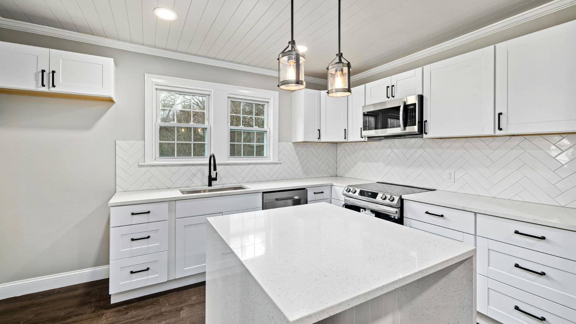Modern kitchen remodel in the Capital Region of New York